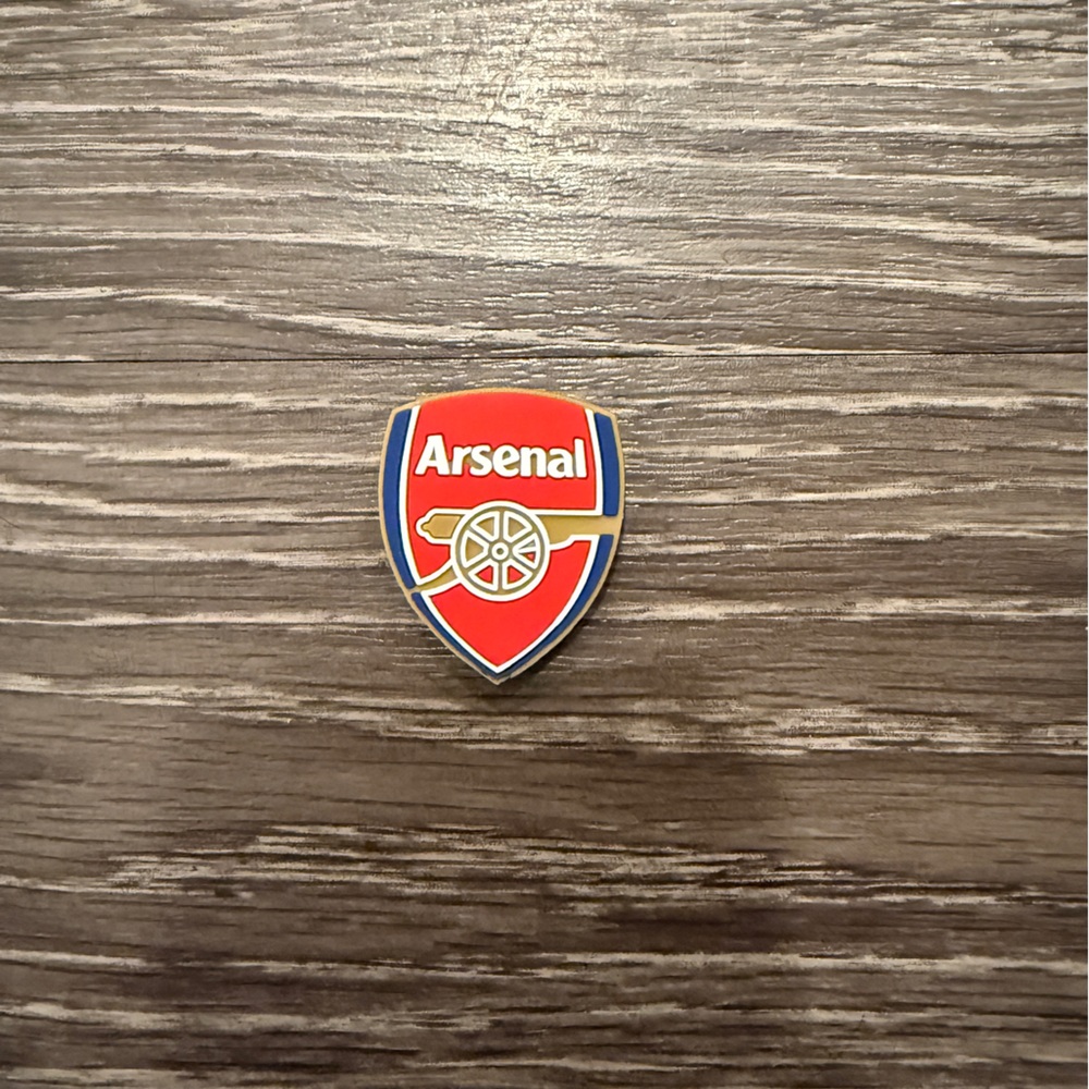 Arsenal futbol soccer croc charm